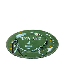 Load image into Gallery viewer, Spiaggia Ceramic Serving Polka Face Plate- Puglia, Italy