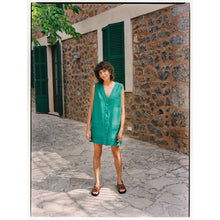 Load image into Gallery viewer, Deia Dress, Sea Green - EDIZIONE SPECIALE