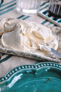 Perosa Ceramic Butter Dish - Puglia, Italy - PRE-ORDER
