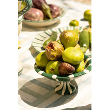 Load image into Gallery viewer, Aperitivo Bowl Stand, Green and Cream - Puglia, Italy - PRE-ORDER