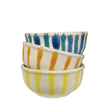 Load image into Gallery viewer, Small ceramic dipping bowls, set of 3 - Puglia, Italy - PRE-ORDER