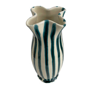 Lido Ceramic Pinch Vase - Puglia, Italy