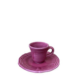 Deia Espresso Cup and Saucer, Pink