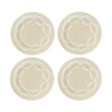 Eliá Ceramic Pasta Bowl, Cream and White, Set of 4