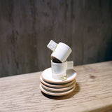 Athina Ceramic Espresso Cup and Saucer