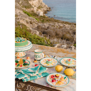 Cassata Ceramic Cake Stand - Puglia, Italy