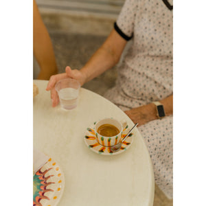 Frutti Ceramic Espresso Cup and saucer