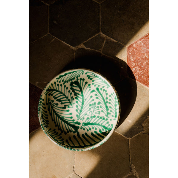 Foglia Ceramic Serving Bowl