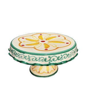 Cassata Ceramic Cake Stand - Puglia, Italy