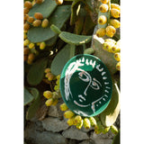 Verde Ceramic Serving Face Plate