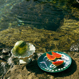 Verde Ceramic Serving Face Plate