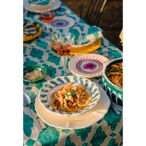 Olio Scalloped Ceramic Pasta Bowl