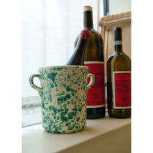 Load image into Gallery viewer, Ceramic Wine Cooler, Sea Foam - Puglia, Italy