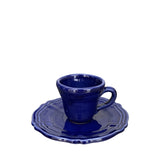 Deia Espresso Cup and Saucer, Blue