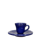 Deia Espresso Cup and Saucer, Blue