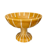 Lido Ceramic Fruit Bowl Stand, Honey