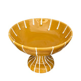 Lido Ceramic Fruit Bowl Stand, Honey