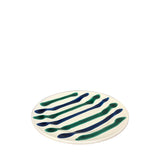 Orvieto Ceramic Dessert & Side Plate, Blue & Green