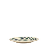 Orvieto Ceramic Dessert & Side Plate, Blue & Green