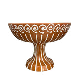 Spirale Fruit Bowl Stand, Terracotta