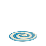 Spirale Ceramic Dessert & Side Plate, Blue