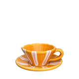 Altea Espresso Cup and Saucer, Apricot