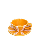 Altea Espresso Cup and Saucer, Apricot