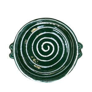 Il Mare Ceramic Salad Bowl, Sea Green