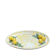 Load image into Gallery viewer, Large Ceramic Limone Oval Platter - PRE-ORDER AVAILABLE