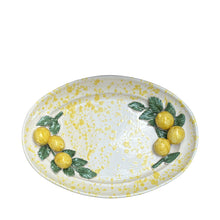 Load image into Gallery viewer, Large Ceramic Limone Oval Platter - PRE-ORDER AVAILABLE