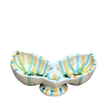 Load image into Gallery viewer, Frutti Ceramic Duo Dipping Bowl, Sea Green, Orange