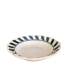 Load image into Gallery viewer, Olio Scalloped Ceramic Pasta Bowl