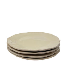 Load image into Gallery viewer, Spiaggia Ceramic Main Plate, Cream - Puglia, Italy
