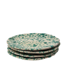 Load image into Gallery viewer, Schizzato Ceramic Main Plate, Sea Foam - Puglia, Italy