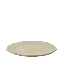 Load image into Gallery viewer, Spiaggia Ceramic Entree Plate, Cream - Puglia, Italy