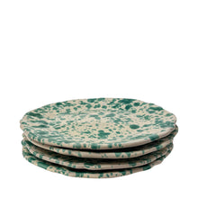 Load image into Gallery viewer, Schizzato Ceramic Entree Plate, Sea Foam - Puglia, Italy