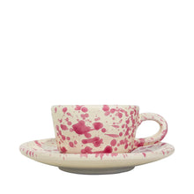 Load image into Gallery viewer, La Piscina Espresso Cup and saucer, pink