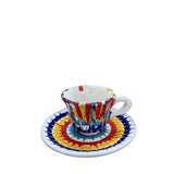 Parasol Ceramic Espresso Cup and Saucer