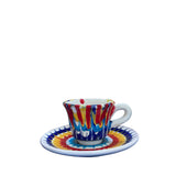 Parasol Ceramic Espresso Cup and Saucer