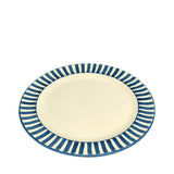 Lido Ceramic Main Plate 28cm, Blue