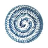 Spirale Ceramic Salad Bowl, Blue