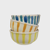 Small ceramic dipping bowls, set of 3
