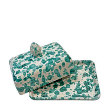 Load image into Gallery viewer, Sea Foam Ceramic Butter Dish - Puglia, Italy - LOW STOCK