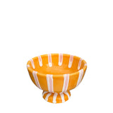 Lido Ceramic Dessert Cup, Apricot & Pink
