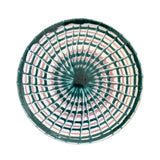 Spirale Ceramic Cake Stand, Green & Pink