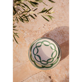 Eliá Ceramic Main Plate, Sea Green