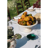 Foglie d'ulivo Large Ceramic Fruit Bowl Stand