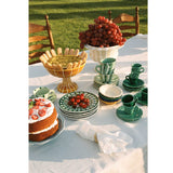 Lido Ceramic Fruit Bowl Stand, Honey