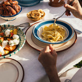 Benvenuti Ceramic Pasta Bowl, Blue