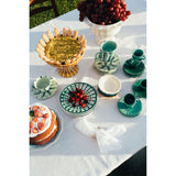 Adriatico Ceramic Dessert & Side Plate, Aqua